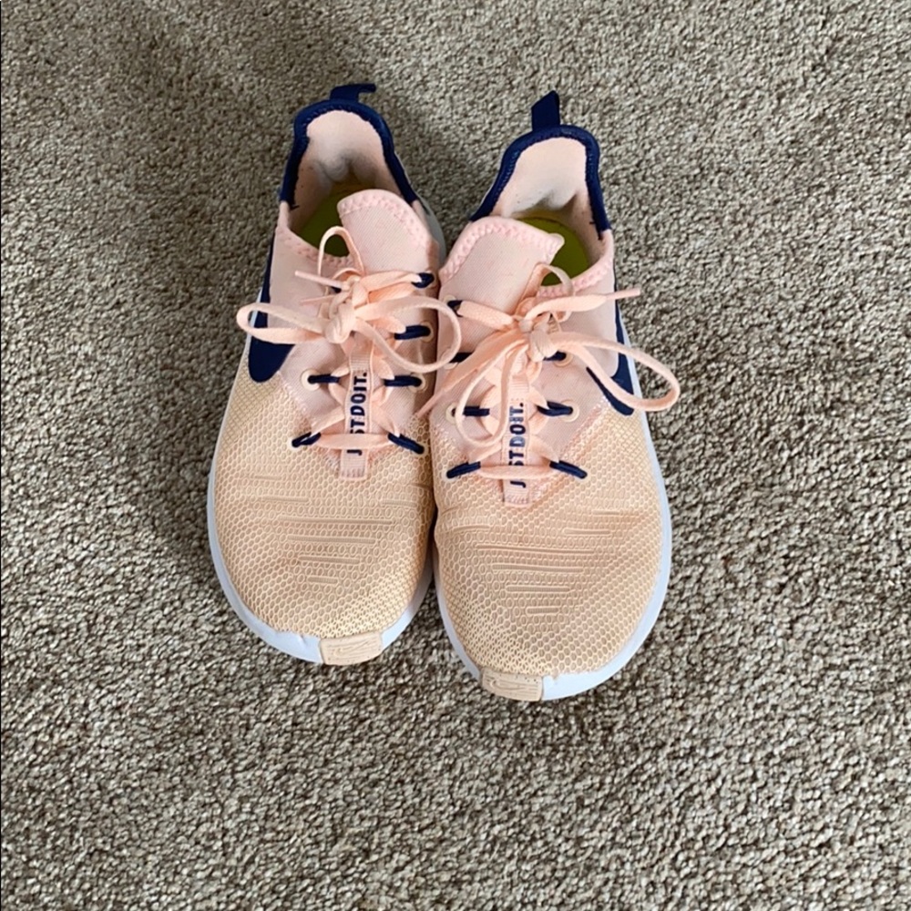 Cream nike shoes from nike